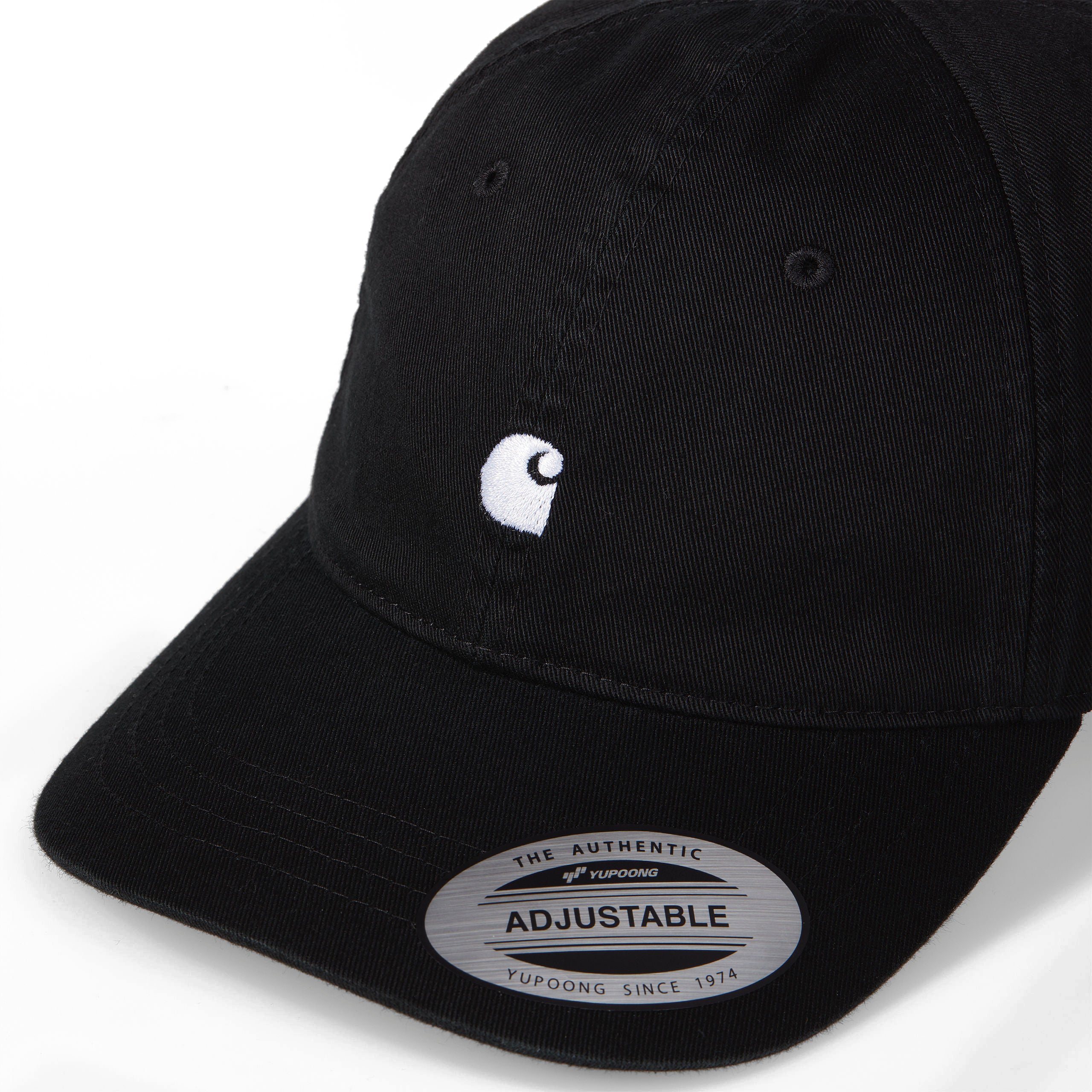 MADISON LOGO CAP BLACK / WHITE