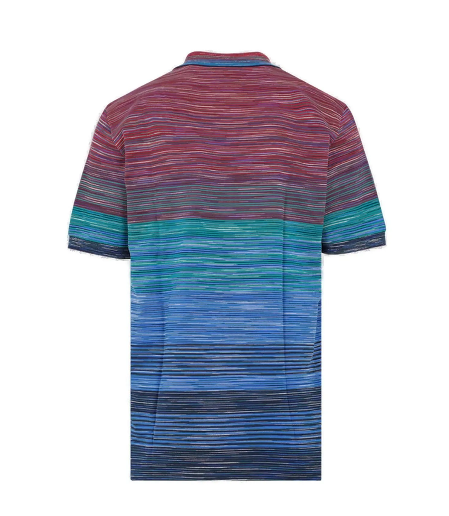 Missoni Striped Short-Sleeved Polo Shirt