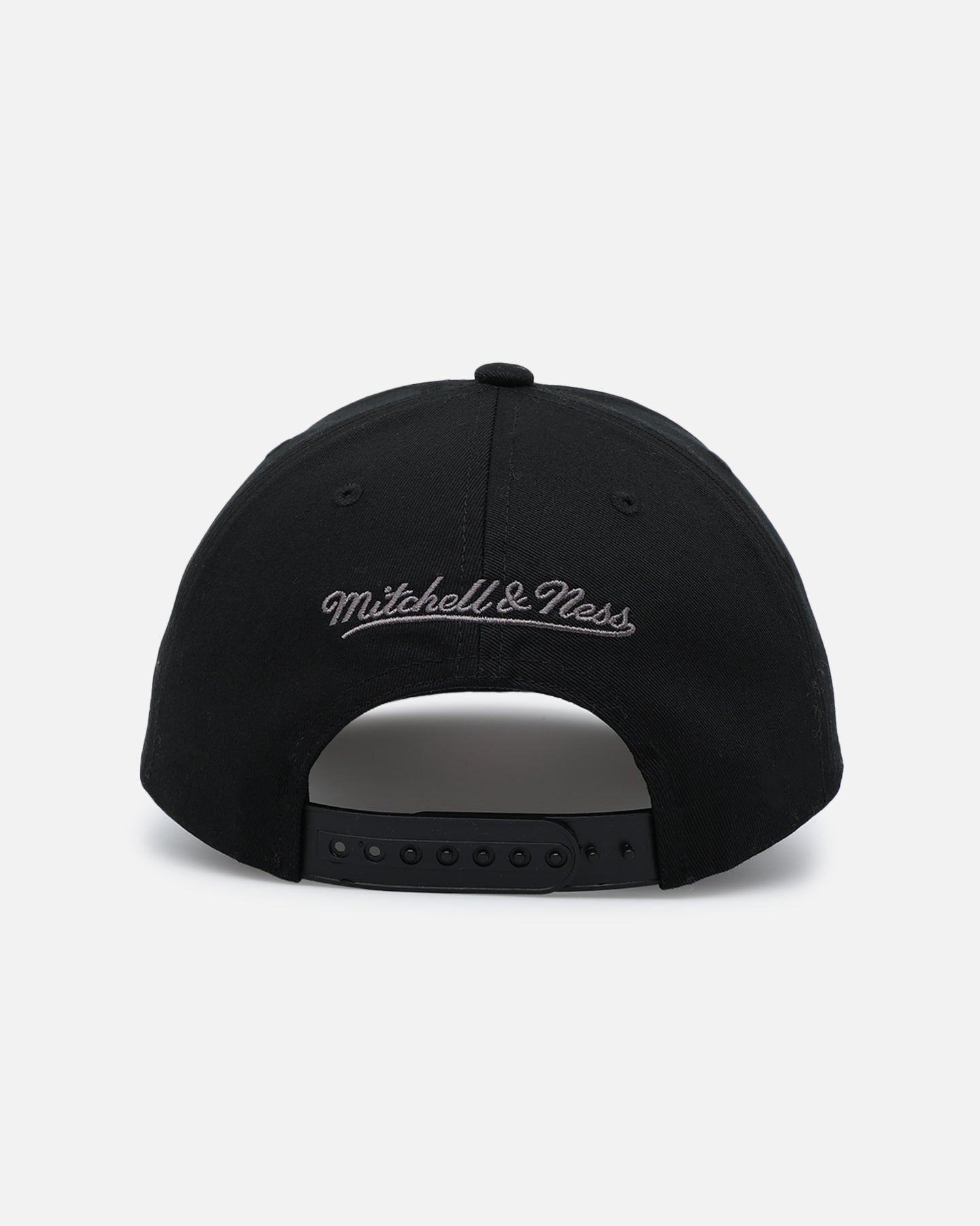 Mitchell & Ness Los Angeles Lakers Leather Elegance Snapback Black