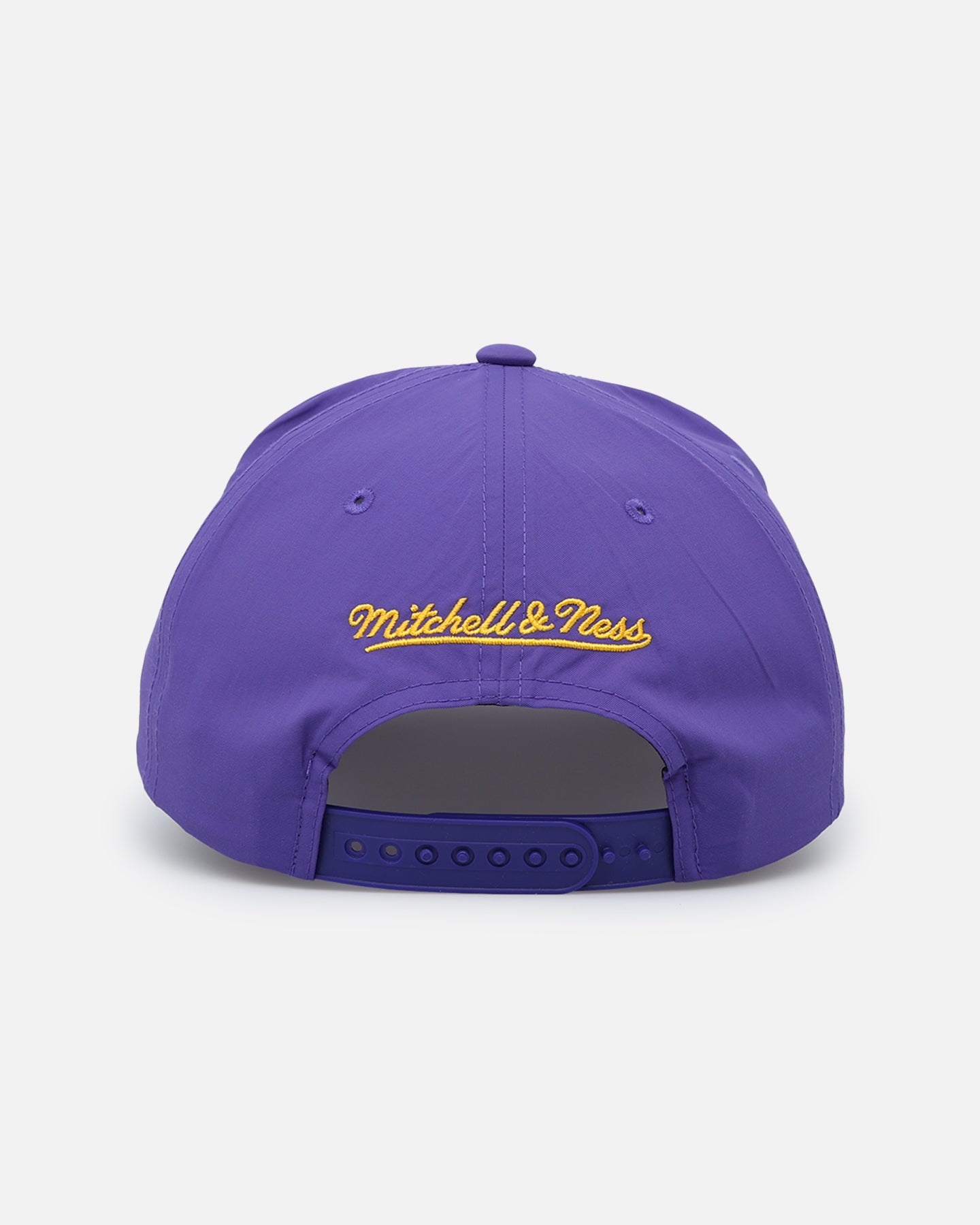 Mitchell & Ness Los Angeles Lakers Retro Matte Nylon Origins Snapback Purple