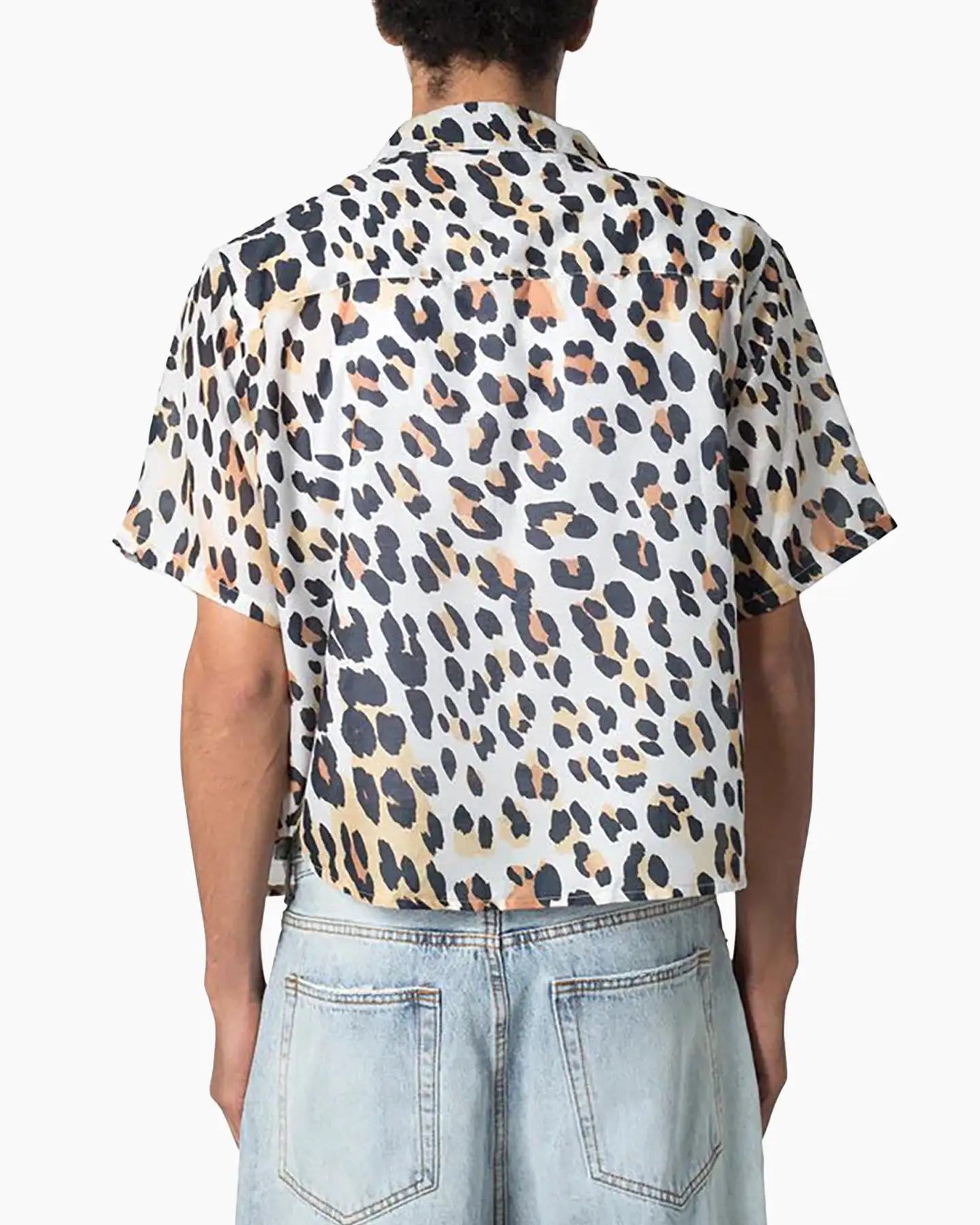 MNML Painted Leopard Short Sleeve Shirt Multi