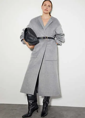 Monsoon Cassie Long Belted Coat