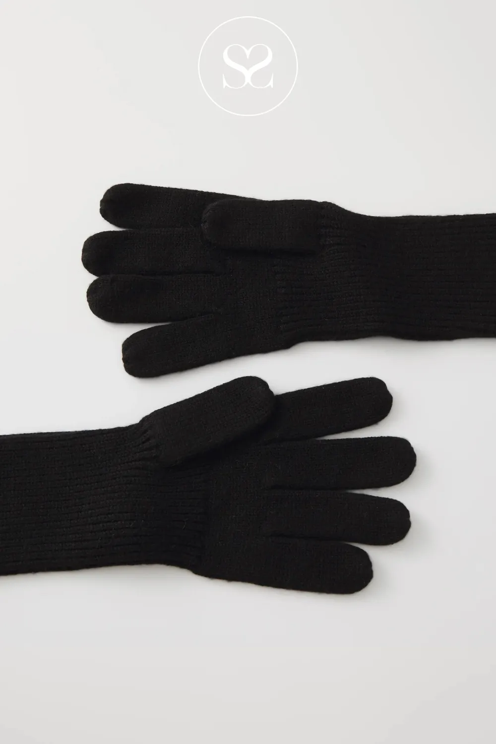 MOSS COPENHAGEN GALINE RACHELLE GLOVES BLACK