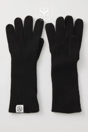 MOSS COPENHAGEN GALINE RACHELLE GLOVES BLACK