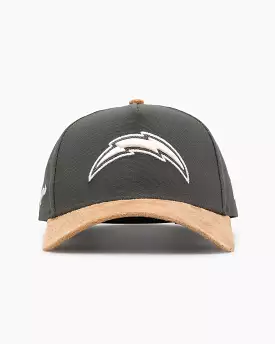 New Era Los Angeles Chargers 'Moss Canvas Wheat' 9FORTY A-Frame Snapback Moss Canvas/Ivory