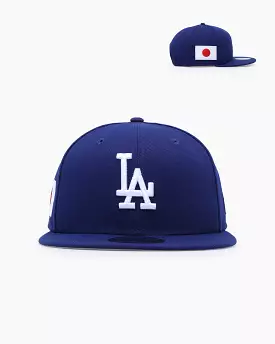 New Era Los Angeles Dodgers 'Japan Pack' 9FIFTY Snapback Blue/White