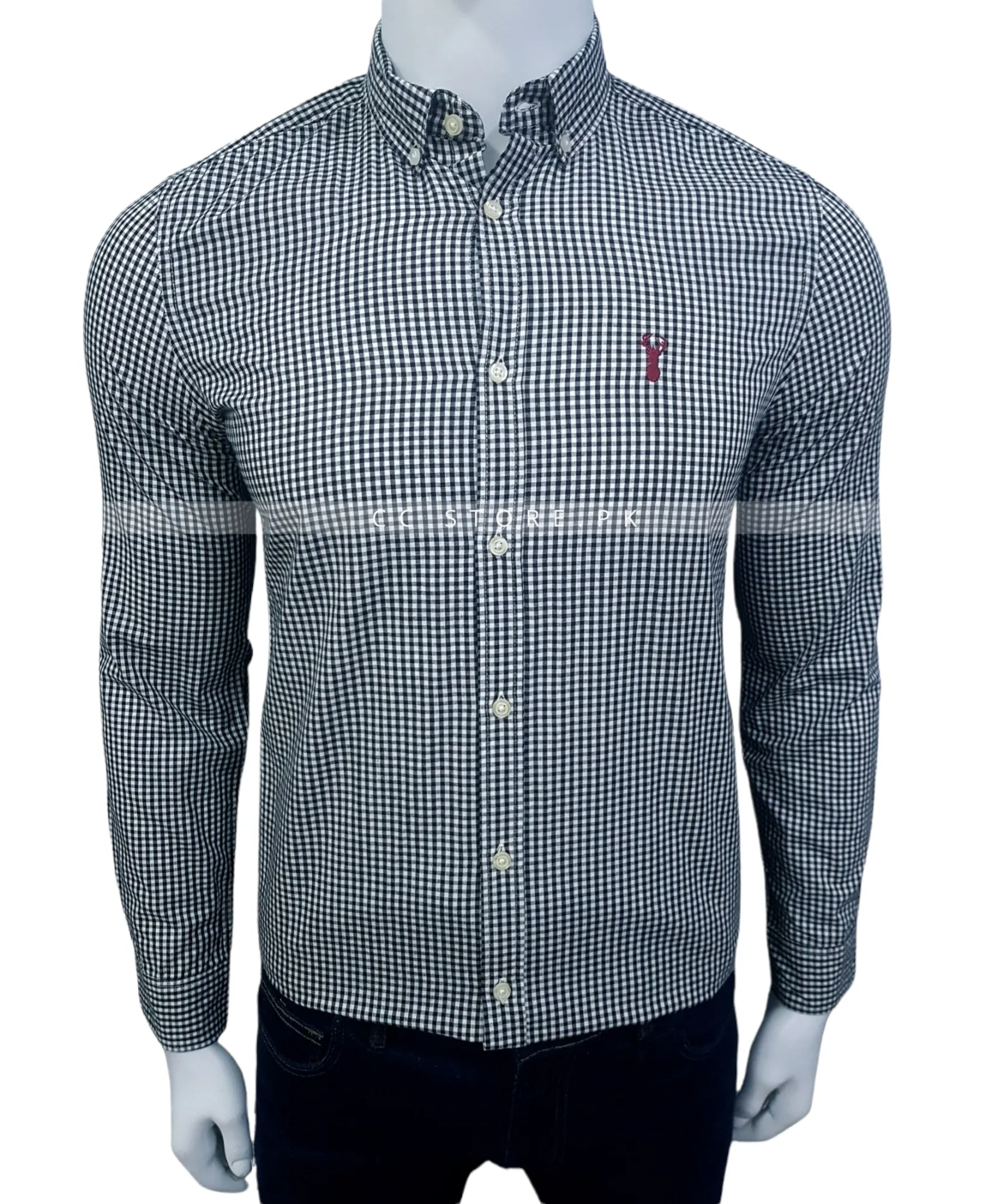 NXT Slim Fit Shirt Gingham Check