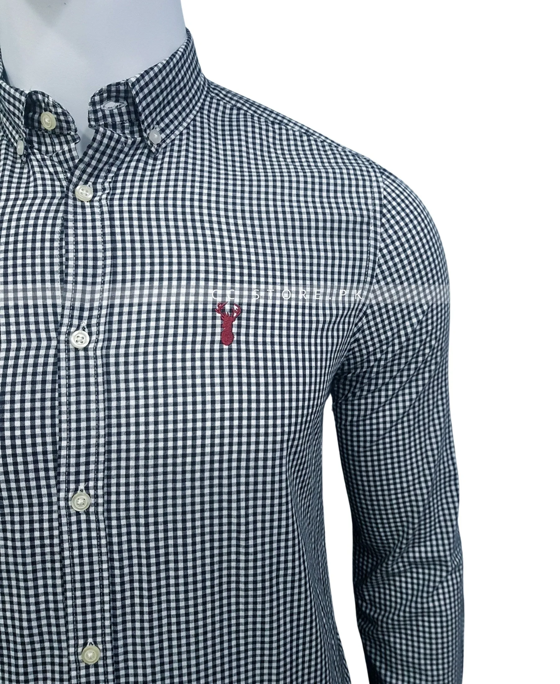 NXT Slim Fit Shirt Gingham Check