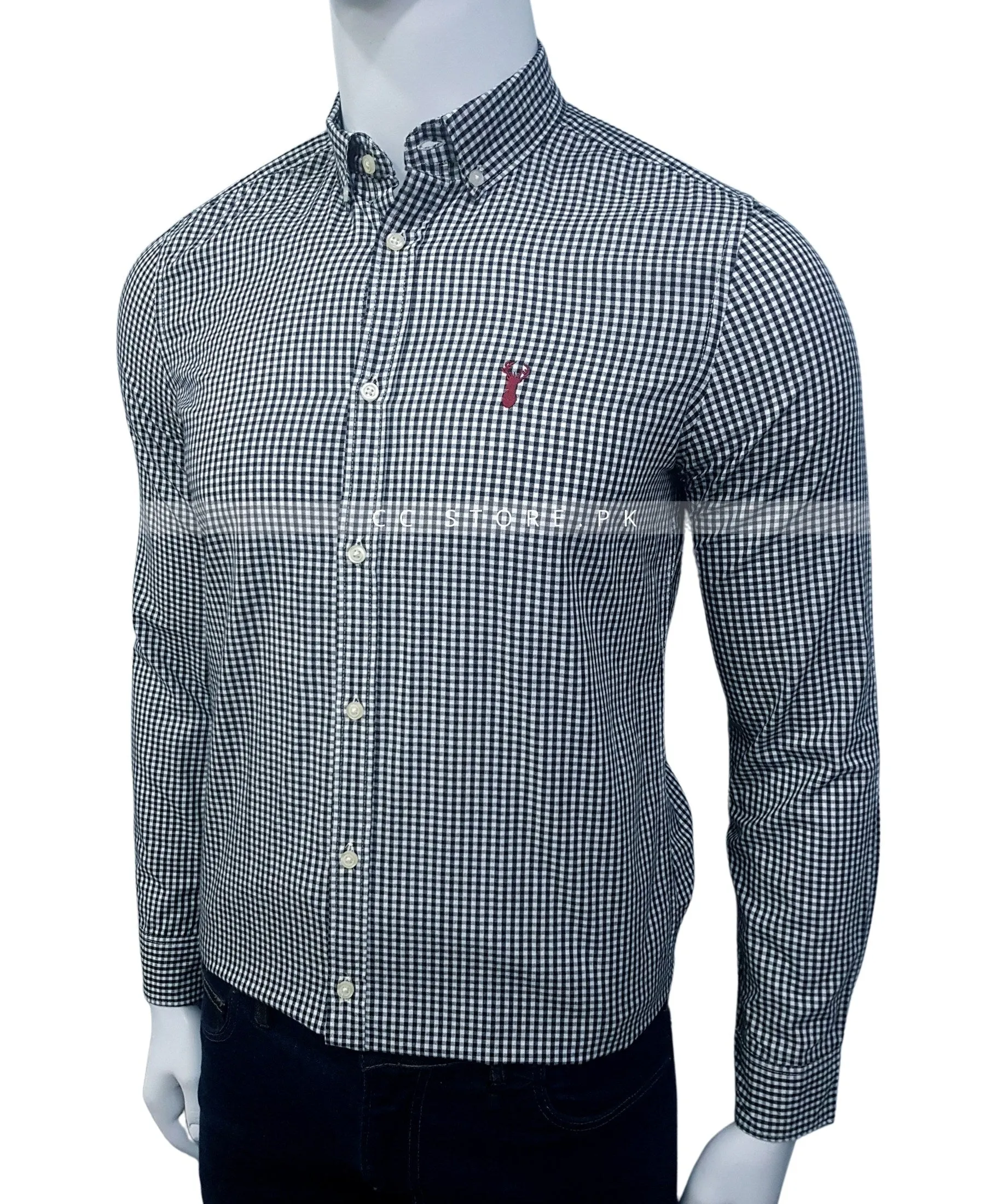 NXT Slim Fit Shirt Gingham Check