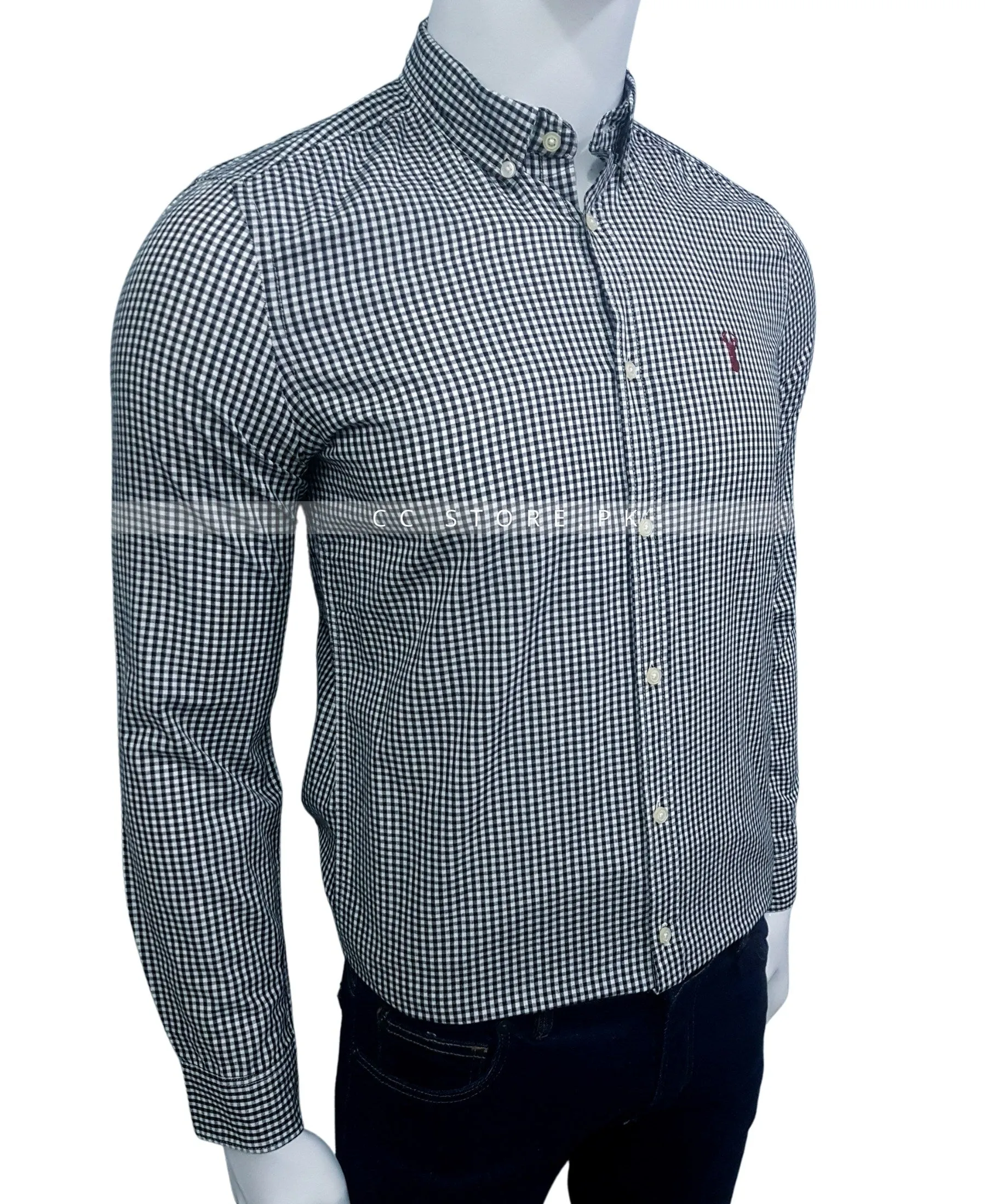 NXT Slim Fit Shirt Gingham Check