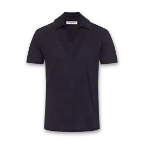 Orlebar Brown - Mayer Polo in Night Iris