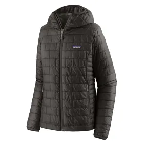 Patagonia Womens Nano Puff Hoody Jacket Black