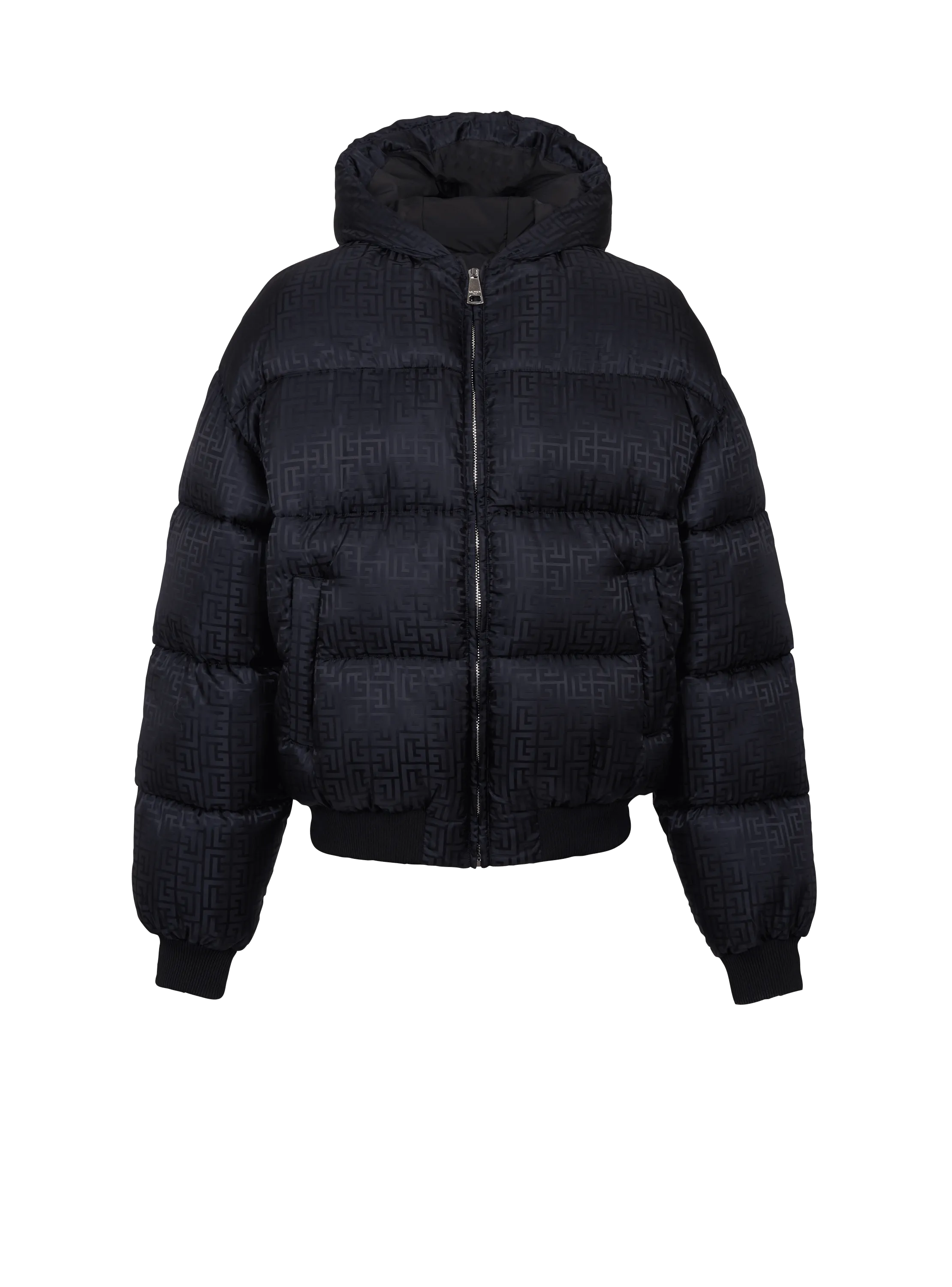 PB Labyrinth jacquard nylon puffer jacket