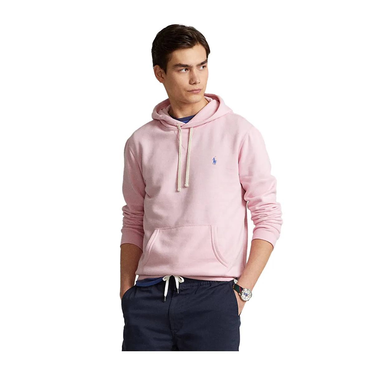 Polo Ralph Lauren Mens Fleece Pullover Hoodie 710766778033 Pink