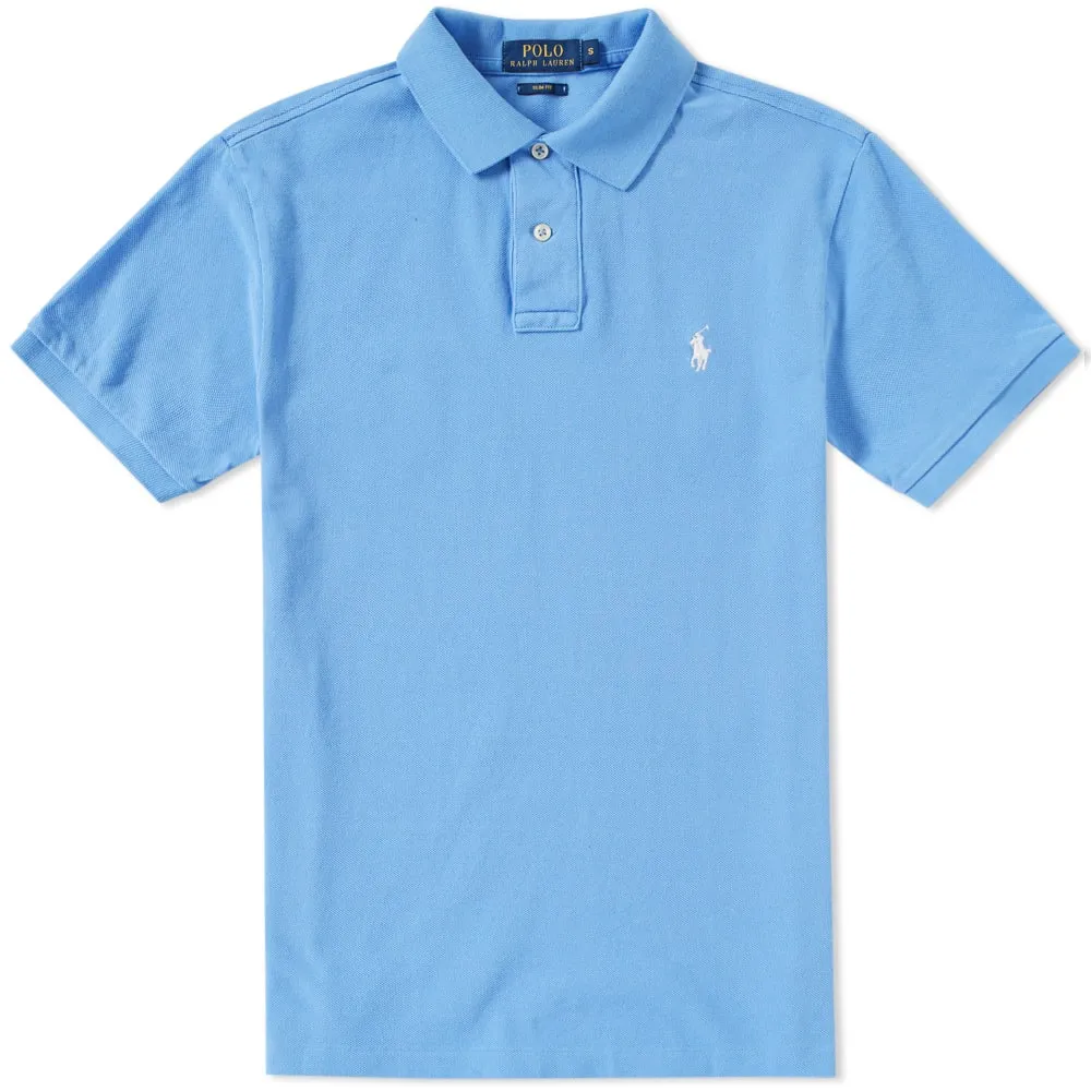 Polo Ralph Lauren Slim Fit PoloHarbour Blue