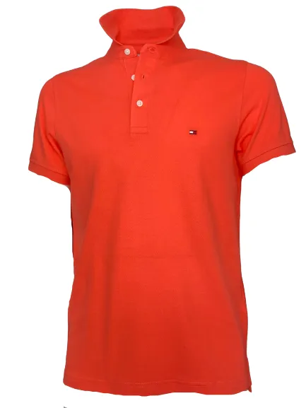 POLO UOMO ARANCIO SCURO