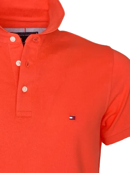 POLO UOMO ARANCIO SCURO