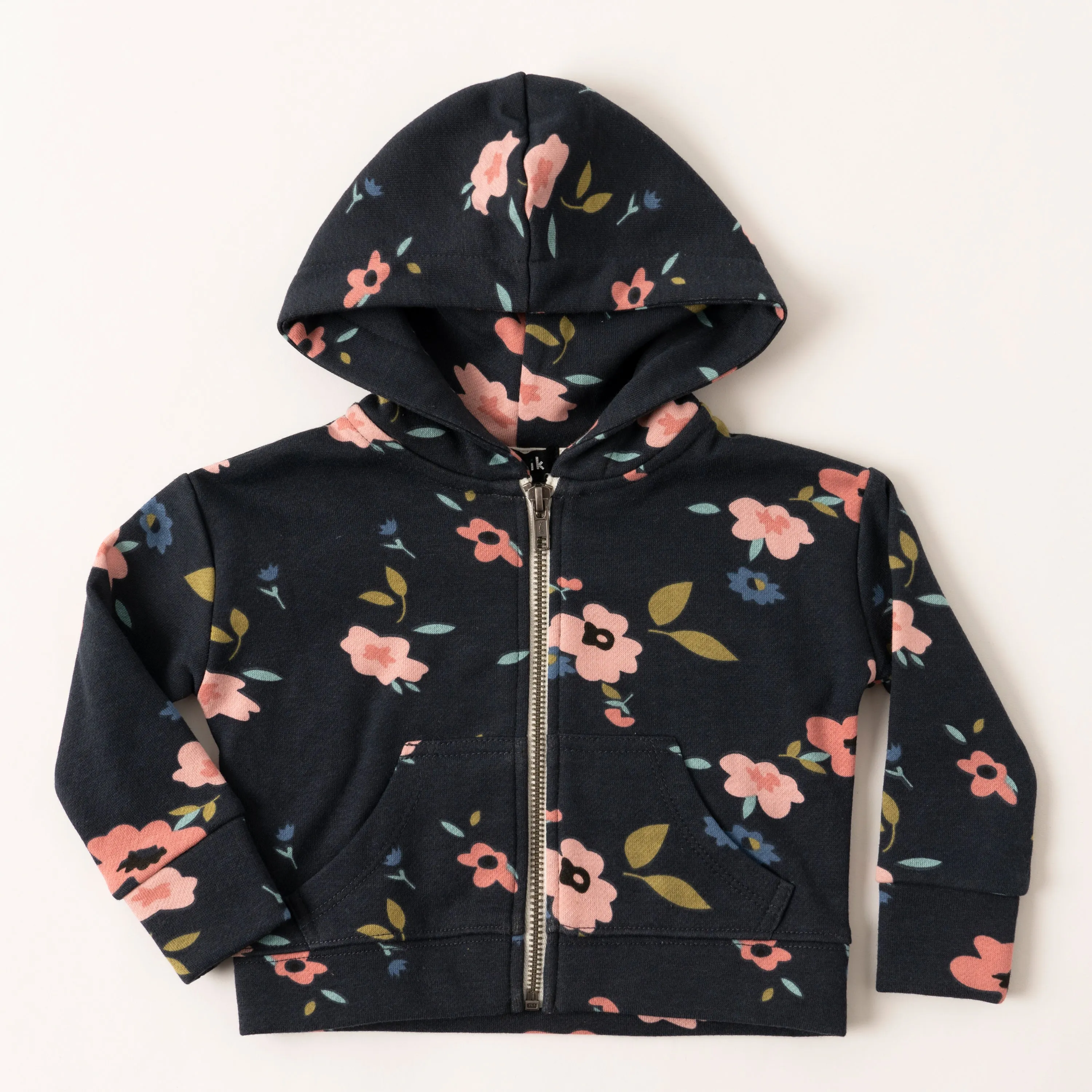 Poppy Floral Zip Cardigan