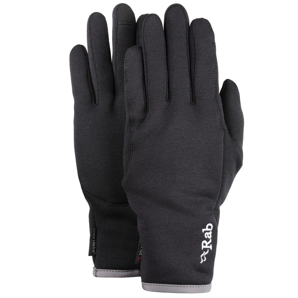 Power Stretch Contact Gloves - Black