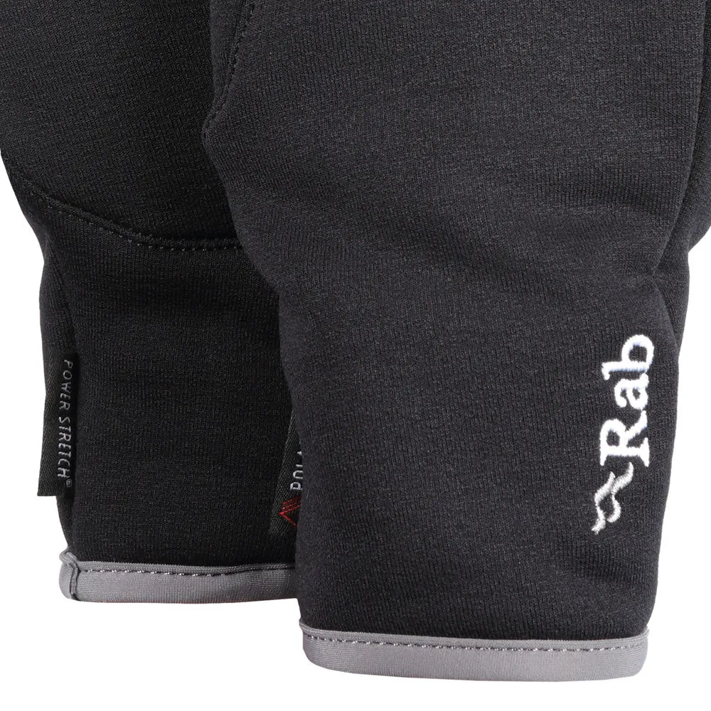 Power Stretch Contact Gloves - Black