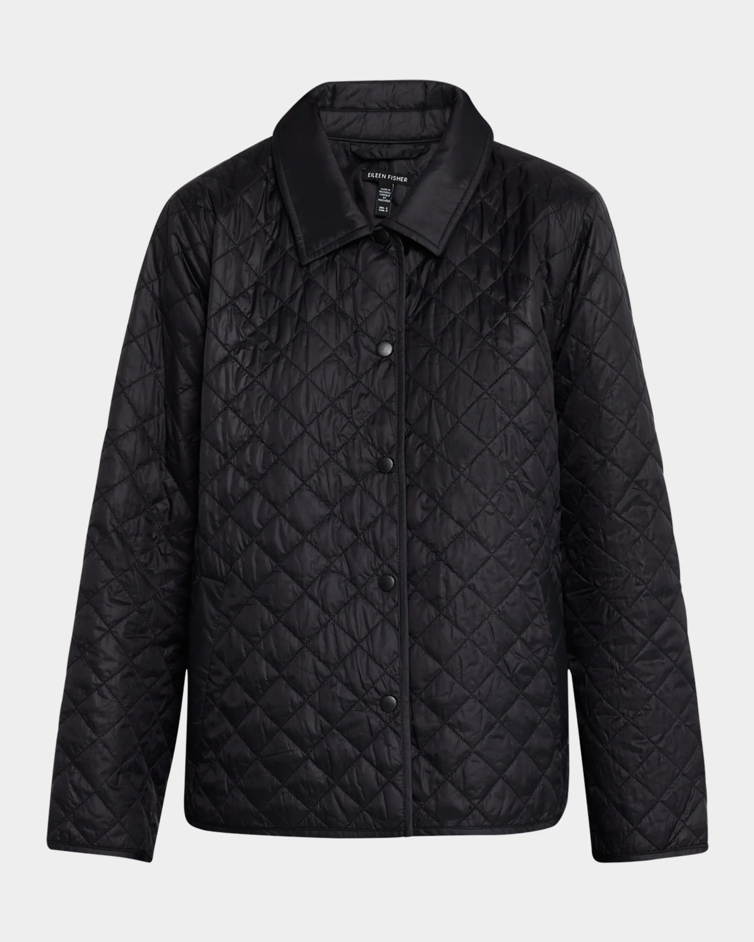 Quilted Recycled Nylon Puffer Jacket