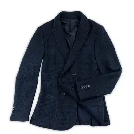 Robel Double breasted knitted Blazer Wool (dark blue)