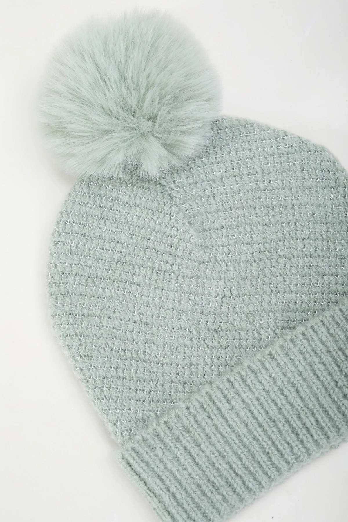 Sage Green Beanie In Box