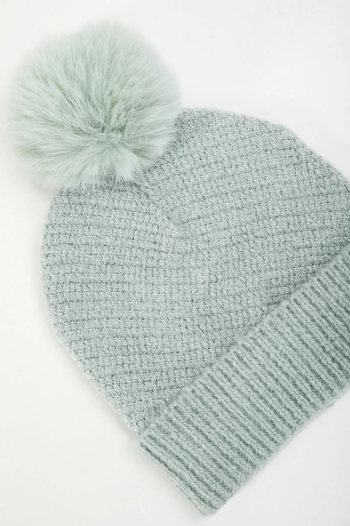 Sage Green Beanie In Box