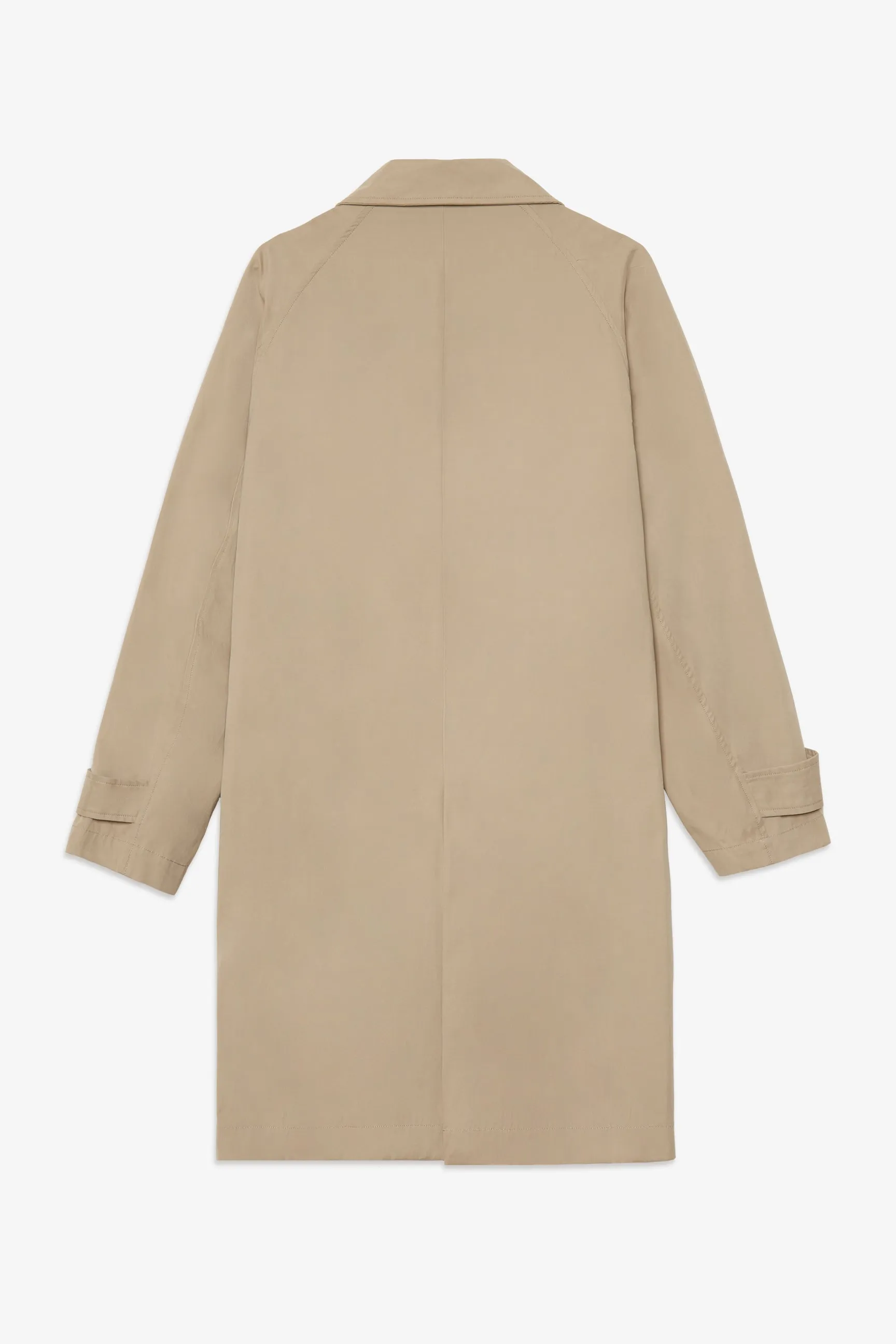 SAND COTTON MAC COAT