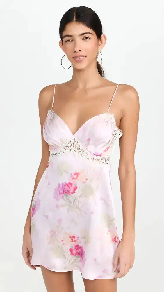 Silk Cami Floral Etrune Dress