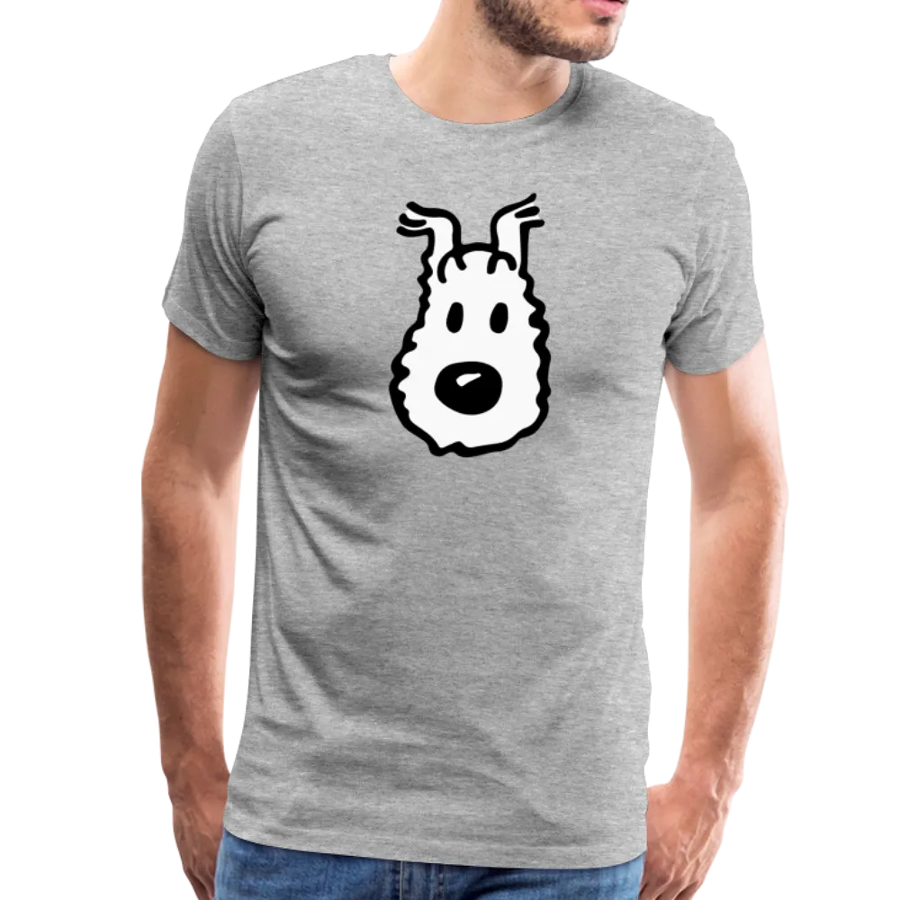 Snowy (Milou), Wire Fox Terrier From Tintin T-Shirt