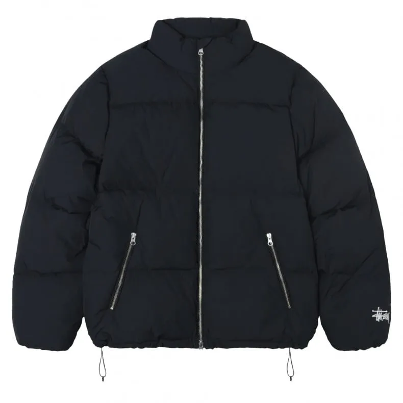 Stussy Nylon Down Puffer (Black)