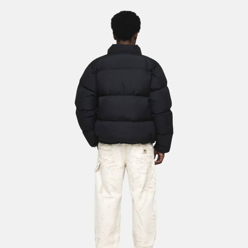 Stussy Nylon Down Puffer (Black)