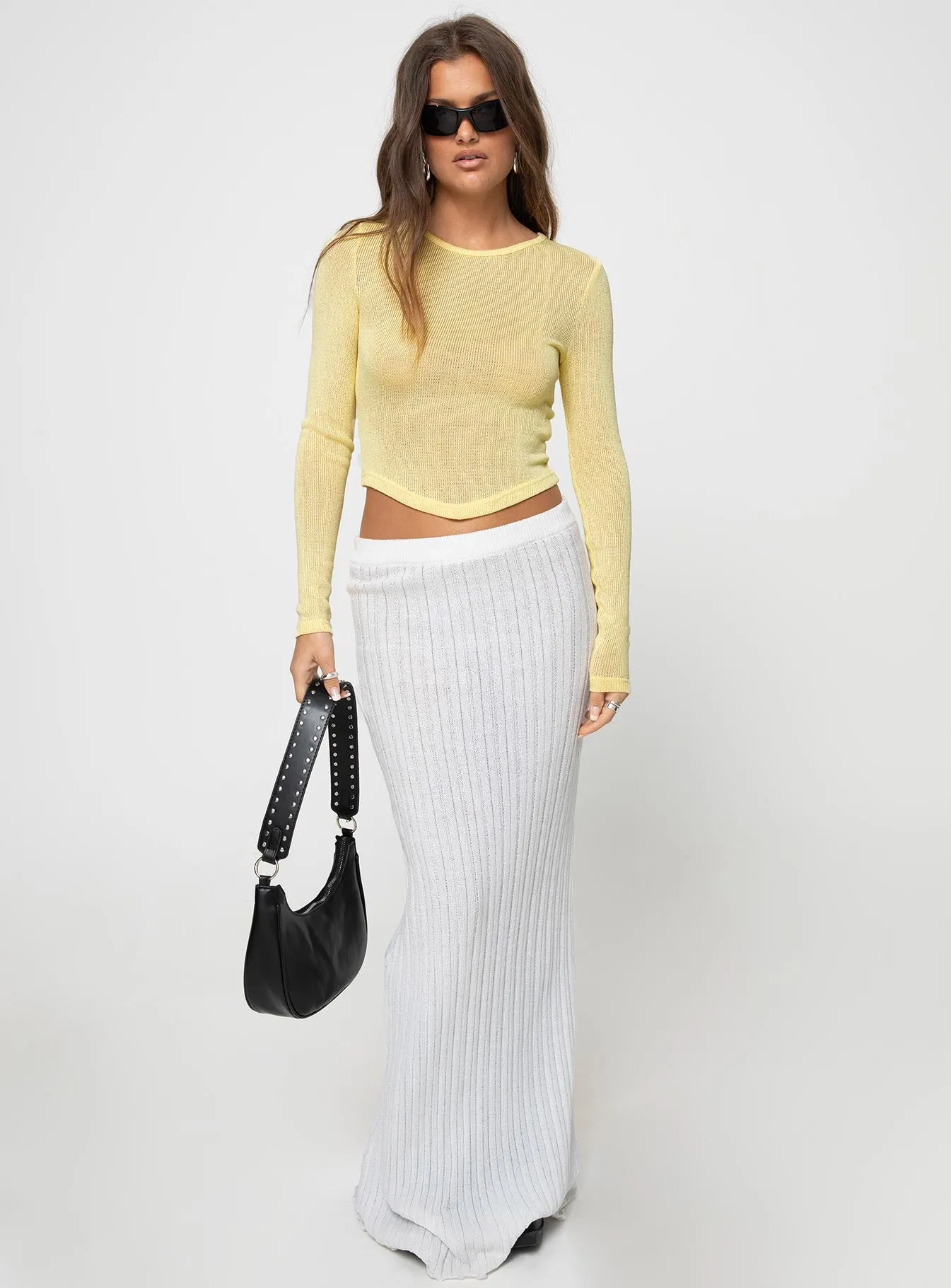 Sydelle Long Sleeve Top Yellow