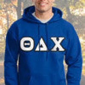 Theta Delta Chi Hanes 10oz. Hoodie - Hanes F170 - TWILL