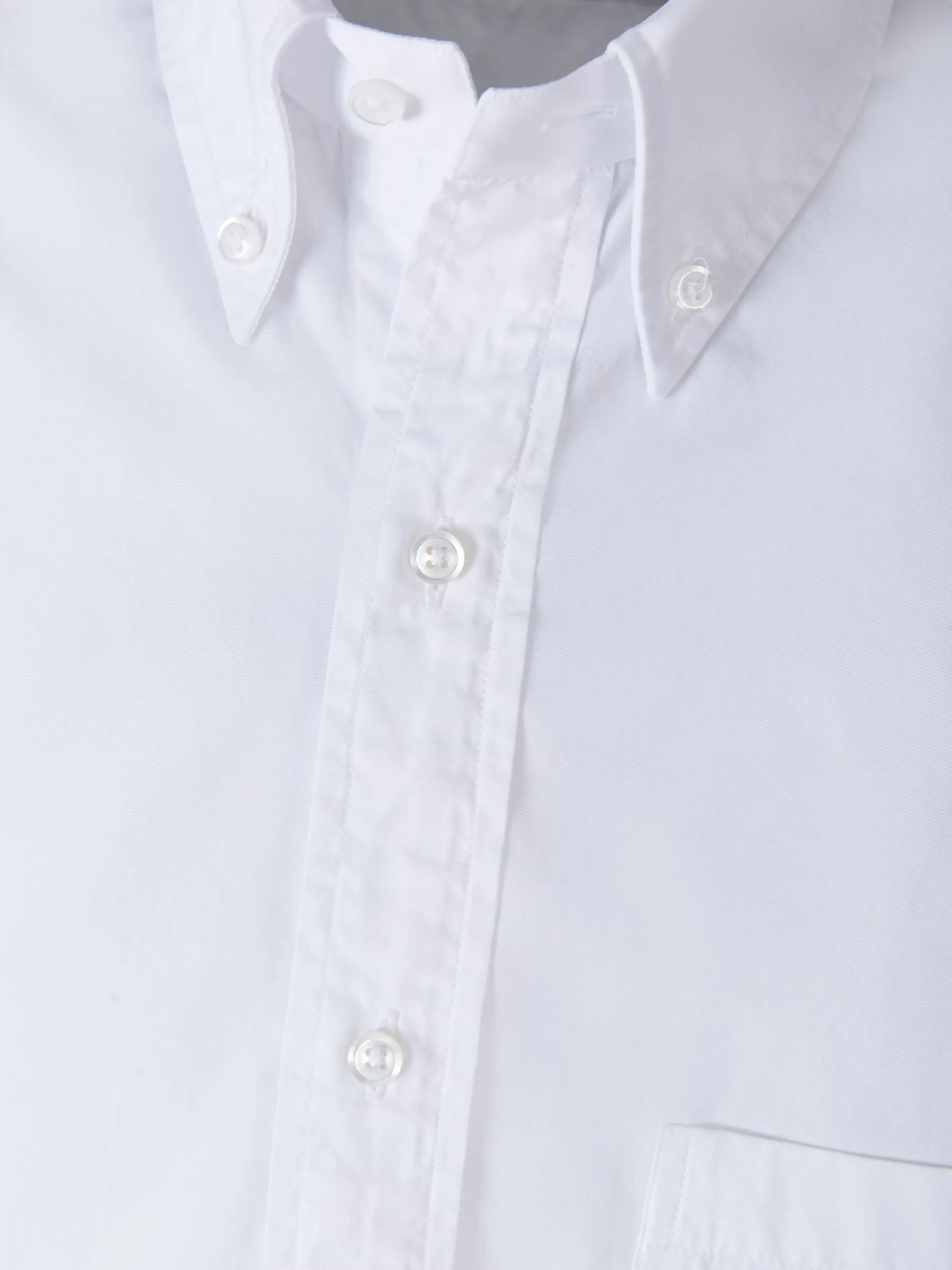 Thom Browne Logo Patch Short-Sleeved Shirt