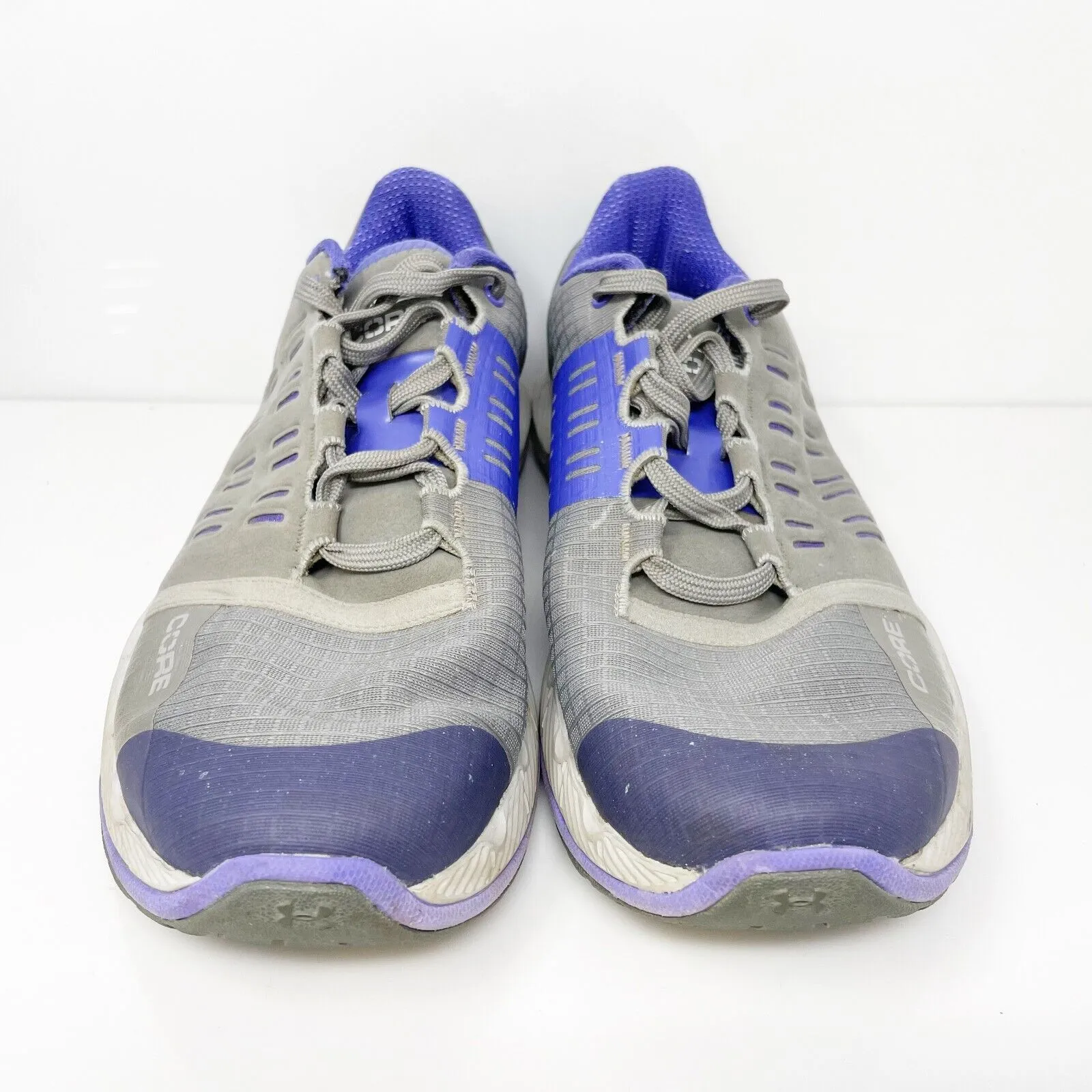 Under Armour Womens Charged Core 1274415-294 Gray Running Shoes Sneakers Size 9