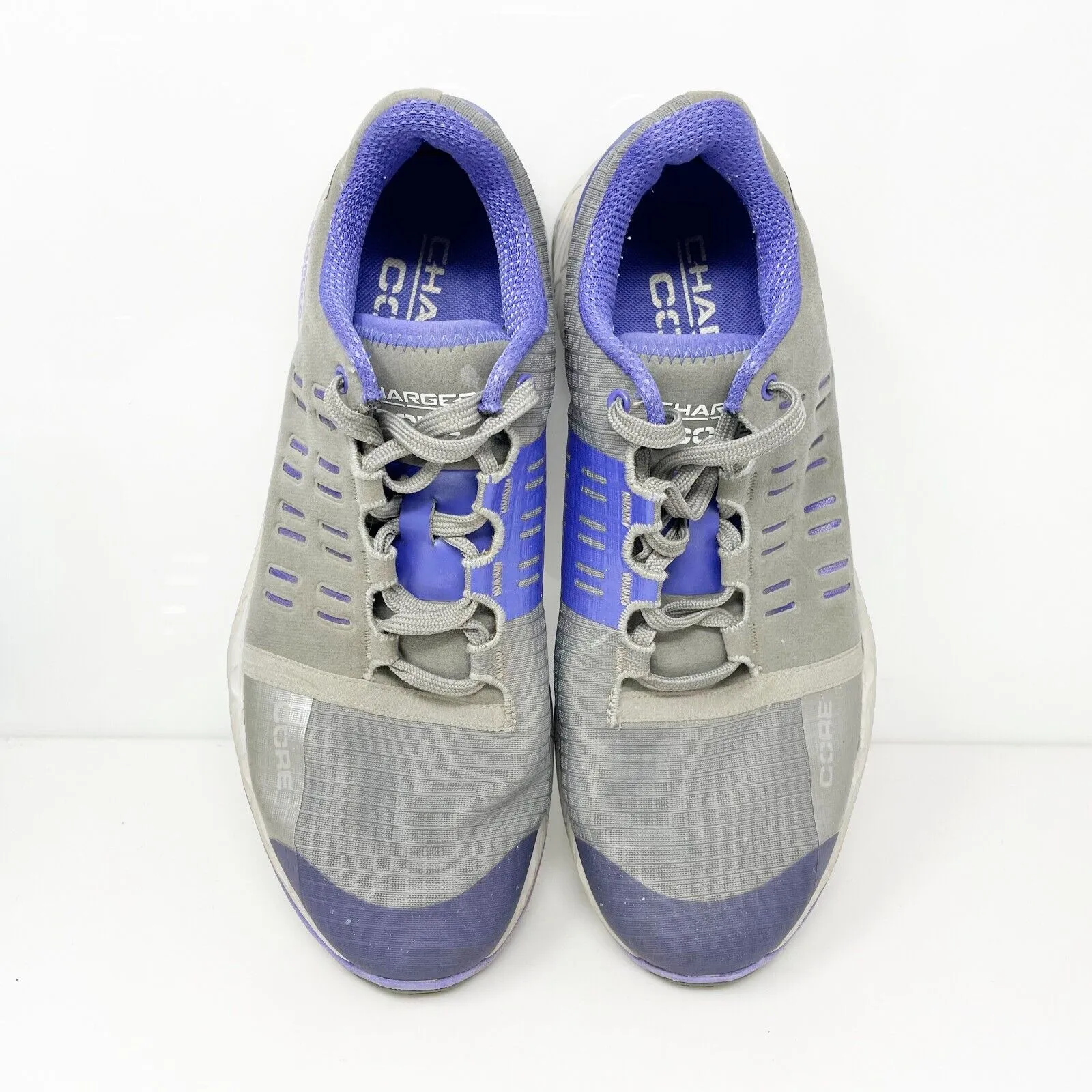 Under Armour Womens Charged Core 1274415-294 Gray Running Shoes Sneakers Size 9