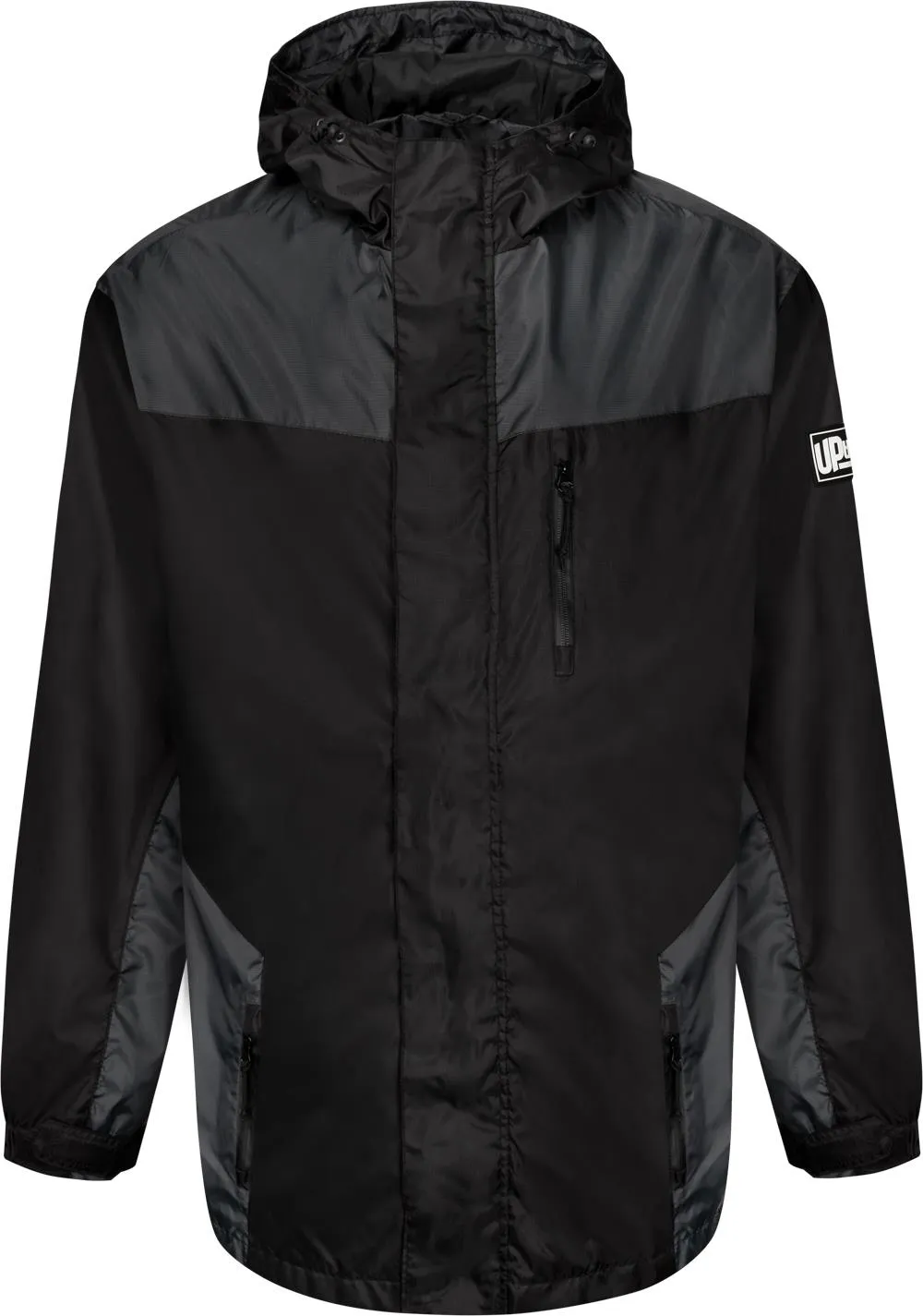 Uptheir Billy Lightweight Waterproof Jacket - Black