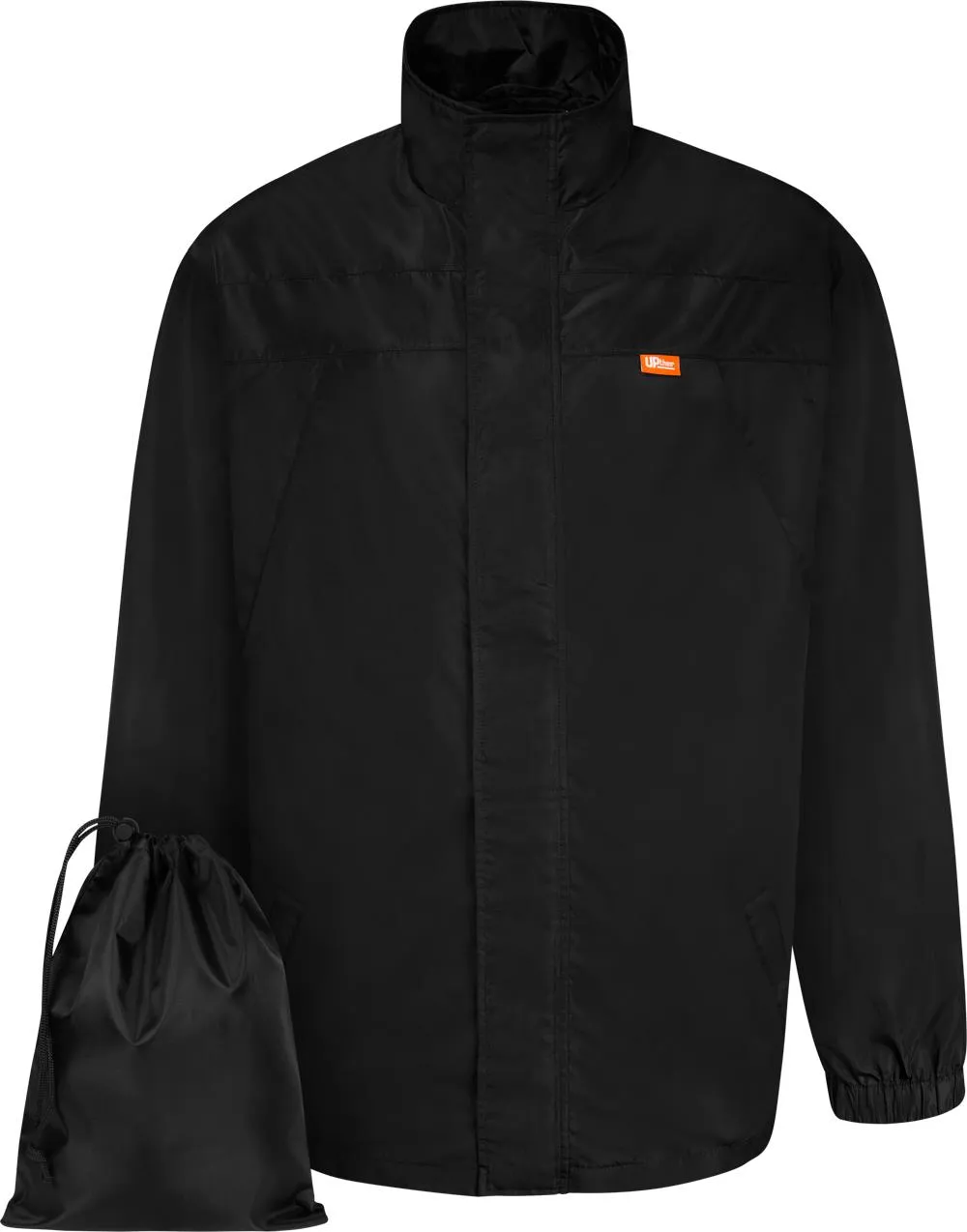 Uptheir Skate Pack Away Midweight Mac Jacket - Black