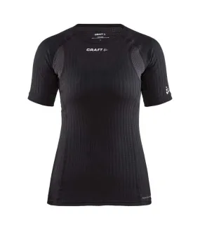 Womens/ladies extreme x round neck active t-shirt black Craft