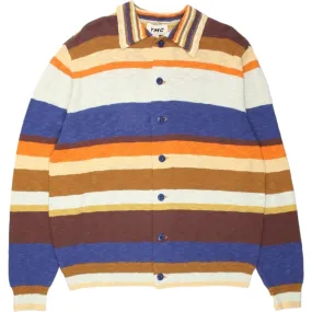 YMC Brown/Multi Slub Cardigan